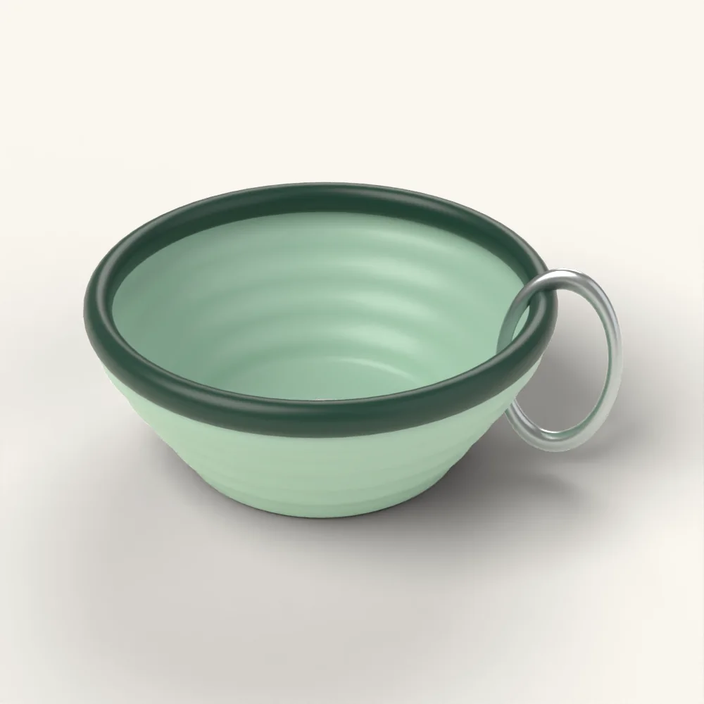 Collapsible Travel Bowl